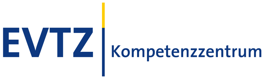 Logo Centrum Kompetencyjnego EUWT, Viadrina Center B/ORDERS IN MOTION, Uniwersytet Europejski Viadrina we Frankfurcie nad Odrą