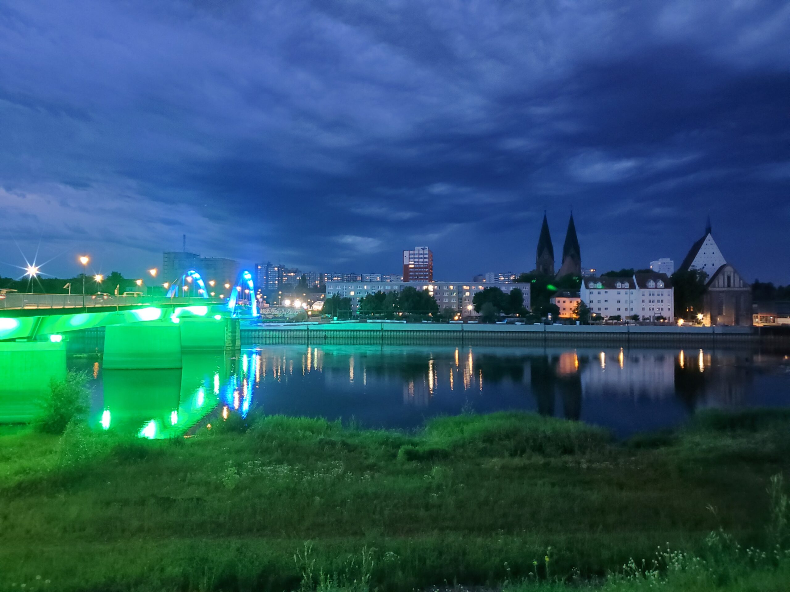 Stadtbrücke / Most graniczny Frankfurt (Oder) - Słubice, (c) Sven Friedrich, IU